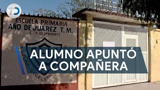 Alumno disparó en primaria alumna perdió el conocimiento [upl. by Kellen280]