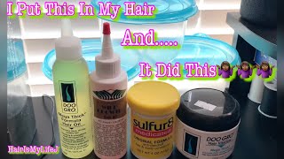 I Put All of This in My Hair and It Did This [upl. by Thorner]