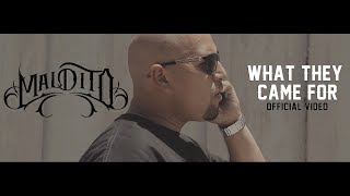 Maldito  What They Came For Official Video 2018 [upl. by Nwahsram]