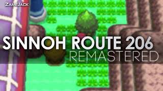 Sinnoh Route 206 Day Remastered Outdated Version ► Pokémon DiamondPearl amp Platinum [upl. by Kimber]