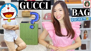 GUCCI DORAEMON UNBOXING [upl. by Abigail54]