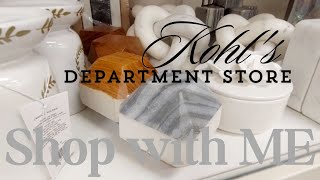 Shop with me at Kohls Department Store for Home Decor Clothing and Handbags [upl. by Annirac]