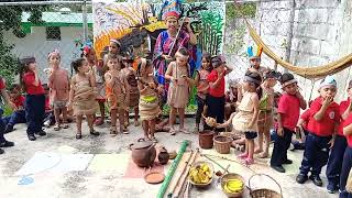 MÚSICA INDÍGENA NIÑOS DE PREESCOLAR ESCUELA JUÁREZ DE SANTA ROSA [upl. by Ellac]