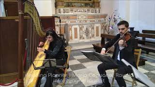 Ravello  Wedding Music  Duomo  Church  Harp  Violin  live duo [upl. by Yesor504]