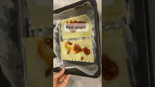 Lasagna Layering At Home food pasta lasagna lasagnawithoutoven lasagnalover foodie [upl. by Bullen]