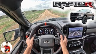 The Ford F150 Raptor R Lets You Choose Monster or Mouse POV Drive Review [upl. by Feinleib]