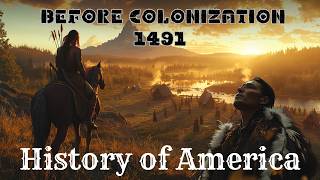 The History Of America Before Colonization Explained In 8 Minutes  1491 [upl. by Ahcilef742]