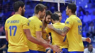 BRASIL X SÉRVIA  SEMIFINAL MUNDIAL DE VÔLEI 2018 [upl. by Erland221]