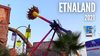 Etnaland Themepark tutto il parco 2021 [upl. by Adolph900]