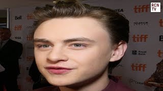 Jaeden Martell Interiew Knives Out Premiere TIFF 2019 [upl. by Suqram16]