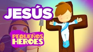 HISTORIAS DE LA BIBLIA PARA NIÑOS 📖  JESUS  PEQUEÑOS HEROES [upl. by Hull]