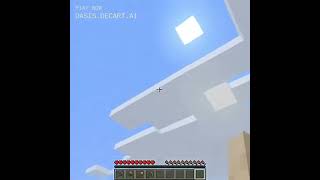 Minecraft but its made by AI [upl. by Nalyac]