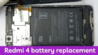 Redmi 4 battery replacement shorts [upl. by Niggem622]