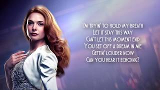 Loren Allred  NEVER ENOUGH LYRIC VIDEO The Greatest Showman Soundtrack [upl. by Ysnap]