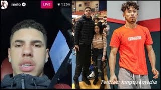 LaMelo Ball DENIES Dating Julian Newmans Sister Jaden Newman [upl. by Trebled]