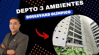 Depto 3 ambientes BOULEVARD OLIMPICO CABA [upl. by Fonseca]