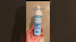 Cloud foam my favorite one runtoaction cloudfoam cleanser [upl. by Farah552]