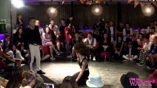 Waacking Battle Best8 1 Akuma Diva vs Monika  20141026 Cest La WAACK Vol2 [upl. by Nylannej446]