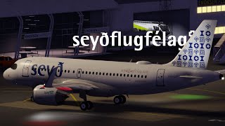 Seyð Flugfélag A319NEO Departure from Enoksen  Aeronautica [upl. by Killarney737]