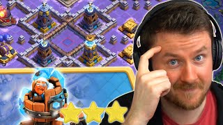 VERSCHNEITE BAUARBEITERBASIS HERAUSFORDERUNG  3 Sterne Anleitung in Clash of Clans [upl. by Ratep]