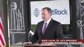 Lucas Explains WestRocks Huge Additional Investment In Covington [upl. by Haidadej]