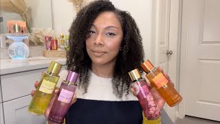 REVIEWING NEW VICTORIA SECRET BODY MISTS HITS amp MISSES [upl. by Mccallion694]