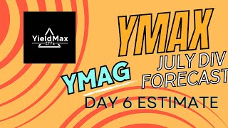 YMAXYMAG Dividend Forecast 2 more trading days to go [upl. by Amargo]