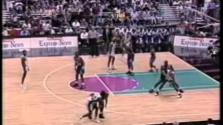 Dale Ellis  First Player With 1000 Three Pointers 1994 [upl. by Wenona]