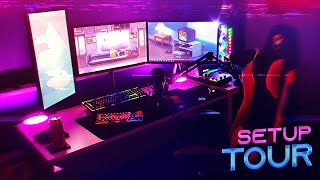 MY 3500 DUAL PC SETUP TOUR gaming streaming setuptour [upl. by Lavicrep378]