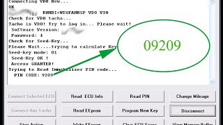 how to find pin code for immobilizer in 60 sec [upl. by Enaujed]