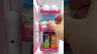 Satisfying with Unboxing amp Review Miniature Kitchen Set Toys Cooking Video  ASMR Videos [upl. by Eecal]