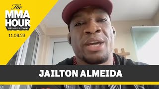 Jailton Almeida Explains Why He Wants Ciryl Gane Next  The MMA Hour [upl. by Noreg]