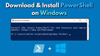 How to Download and Install PowerShell on Windows [upl. by Marcile73]