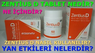 Zentius D Çiğneme Tableti NedirZentius Tabletin Yan Etkileri NedirZentius Tablet Nasıl Kullanılır [upl. by Blunt]