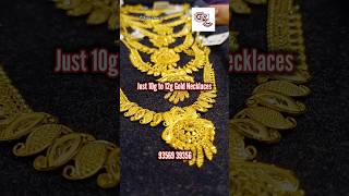 Just 10 to 12g Light weight gold necklaces  GRC [upl. by Tisdale743]