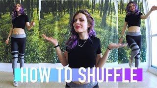 HOW TO SHUFFLE  GETTING UP TO SPEED [upl. by Soneson]