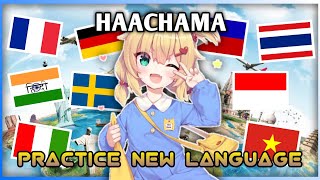 【ENG SUB】Haachama Practice New Language For World Domination [upl. by Reace819]