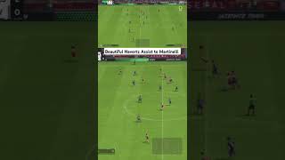 Beautiful Havertz Assist to Martinelli eafcgoals eafc24 eafc24goals [upl. by Noral812]