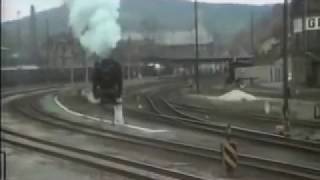 86 1001 und BR 219 im alten Bhf Greiz am 11101993 [upl. by Hurwit]