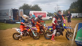 Our Boys Getting Competitive At Weedon Moto X Track KTM 50 amp 65 TrickorTrack [upl. by Fraser]