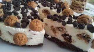 TARTA Chips Ahoy SIN HORNO RECETA FACIL   150 [upl. by Sturges]