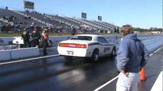 Stock Eliminator Brooks Lee Drag Pak Hemi Challenger at Virginia Motorsports Park [upl. by Naujtna]