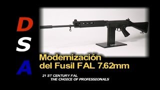 Modernización del Fusil FAL 762mm [upl. by Yukio]