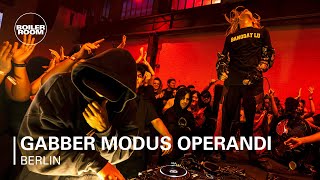 Gabber Modus Operandi  Boiler Room Festival Berlin Third Space [upl. by Lejna]