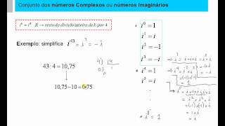 Potências de i  Unidade Imaginária M4a2T [upl. by Huntley446]