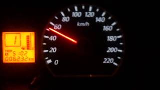 2010 Mitsubishi Lancer 13L acceleration 0130 km\h تسارع ميتسوبيشي لانسر موديل 2010 [upl. by Oimetra]