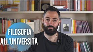 Fare filosofia alluniversità [upl. by Lilahk627]