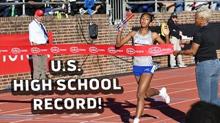 US High School NATIONAL RECORD Union Catholic Wins Insane 4x800m At Penn Relays 2024 [upl. by Notgnilliw]