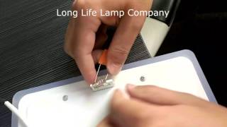 LED Panel LightHow to install the spring [upl. by Kenweigh]