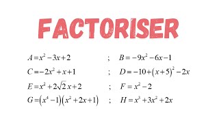 Factorisation pour les Débutants  Comprendre et Appliquer les Bases [upl. by Nathanil895]